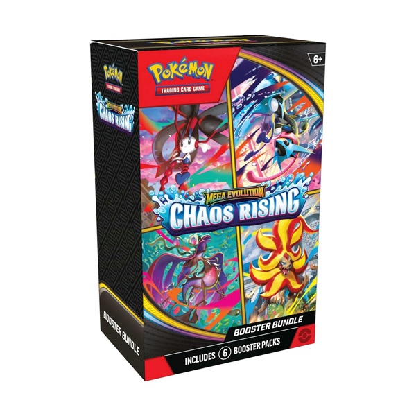 Pokemon TCG: Mega Evolution Chaos Rising - Booster Bundle